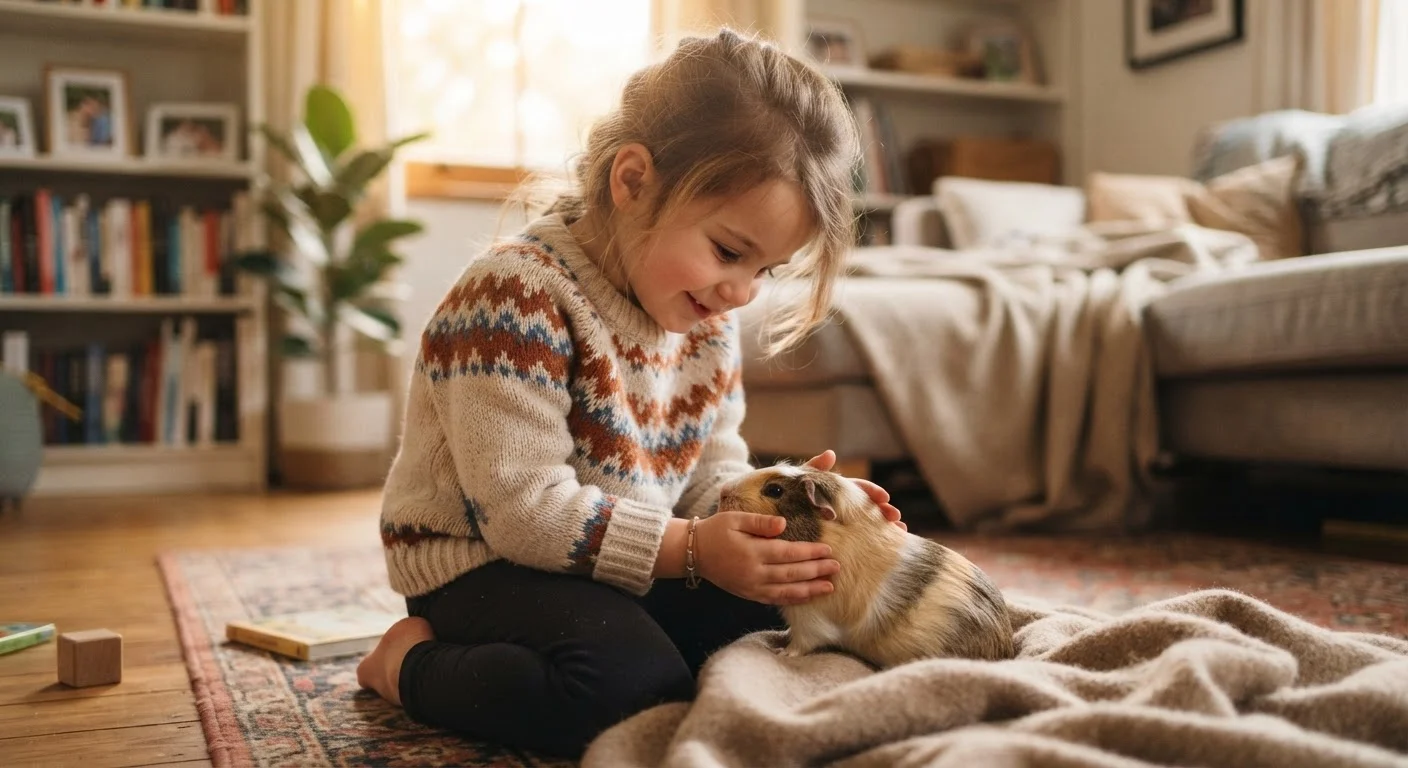 Caring for a Small Pet With a Child in the House