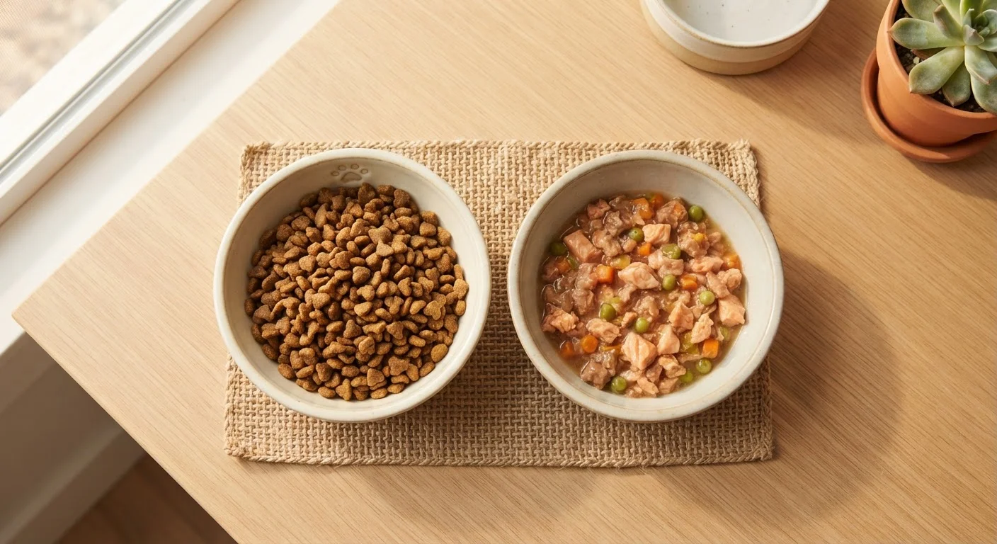 Dry Food vs. Wet Food for Cats