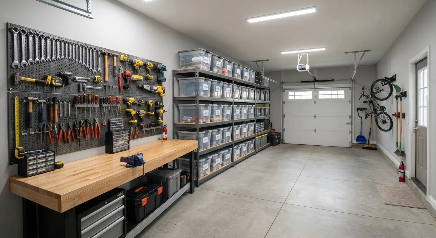 Garage Organization: Turning a Dumping Ground Into a Functional Space