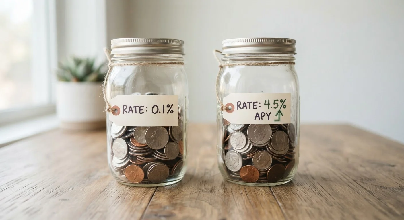 High-Yield Savings vs. Traditional Savings: What Changes and What Doesn't