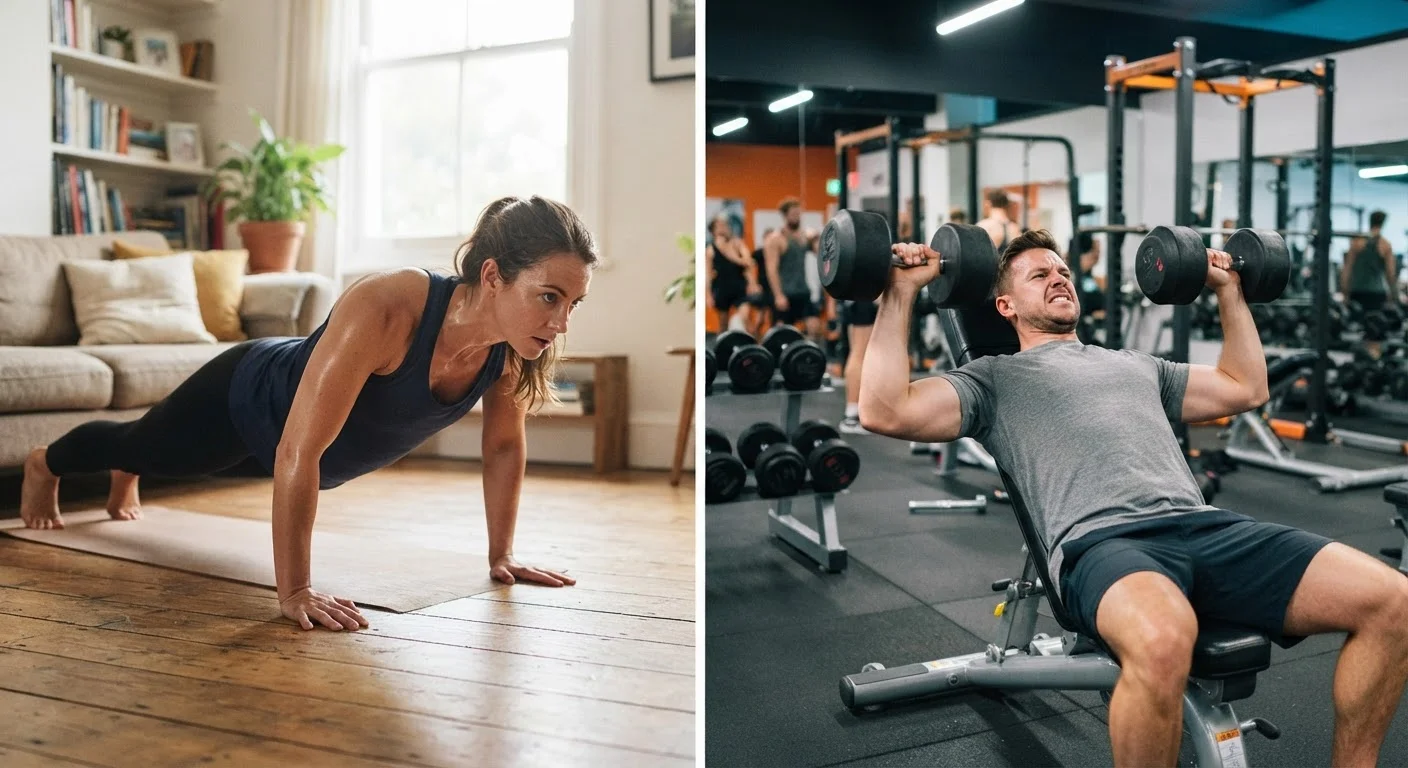Home Workouts vs. Gym Training: An Honest Look at Both