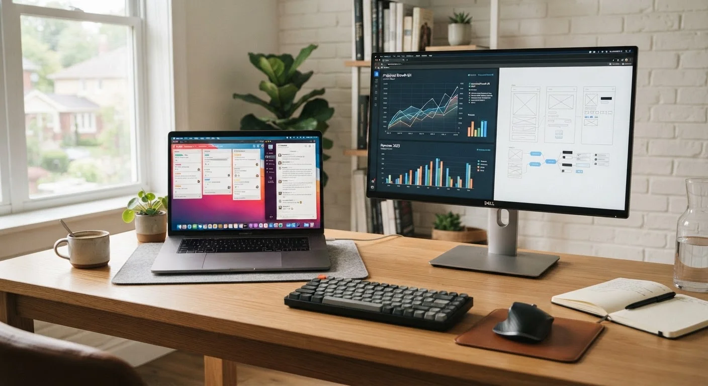 How Screen Resolution and Display Size Shape the Way You Work