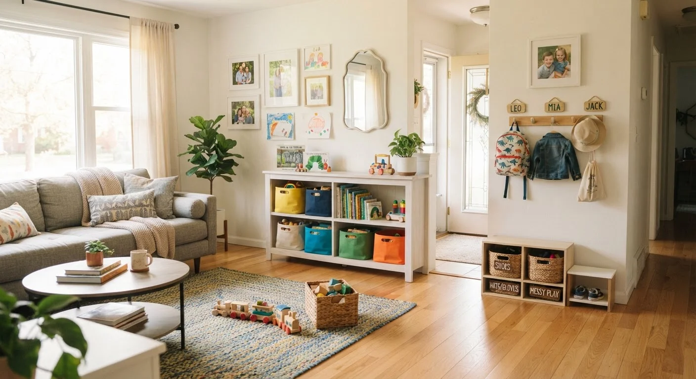 Organizing a Home With Kids: What Actually Holds Up