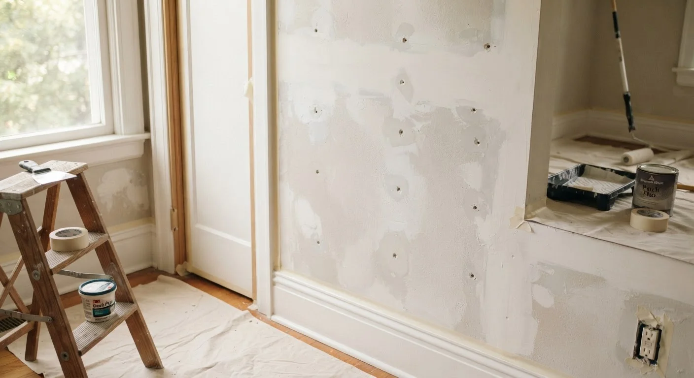 Painting Interior Walls: Surface Prep Is the Whole Job