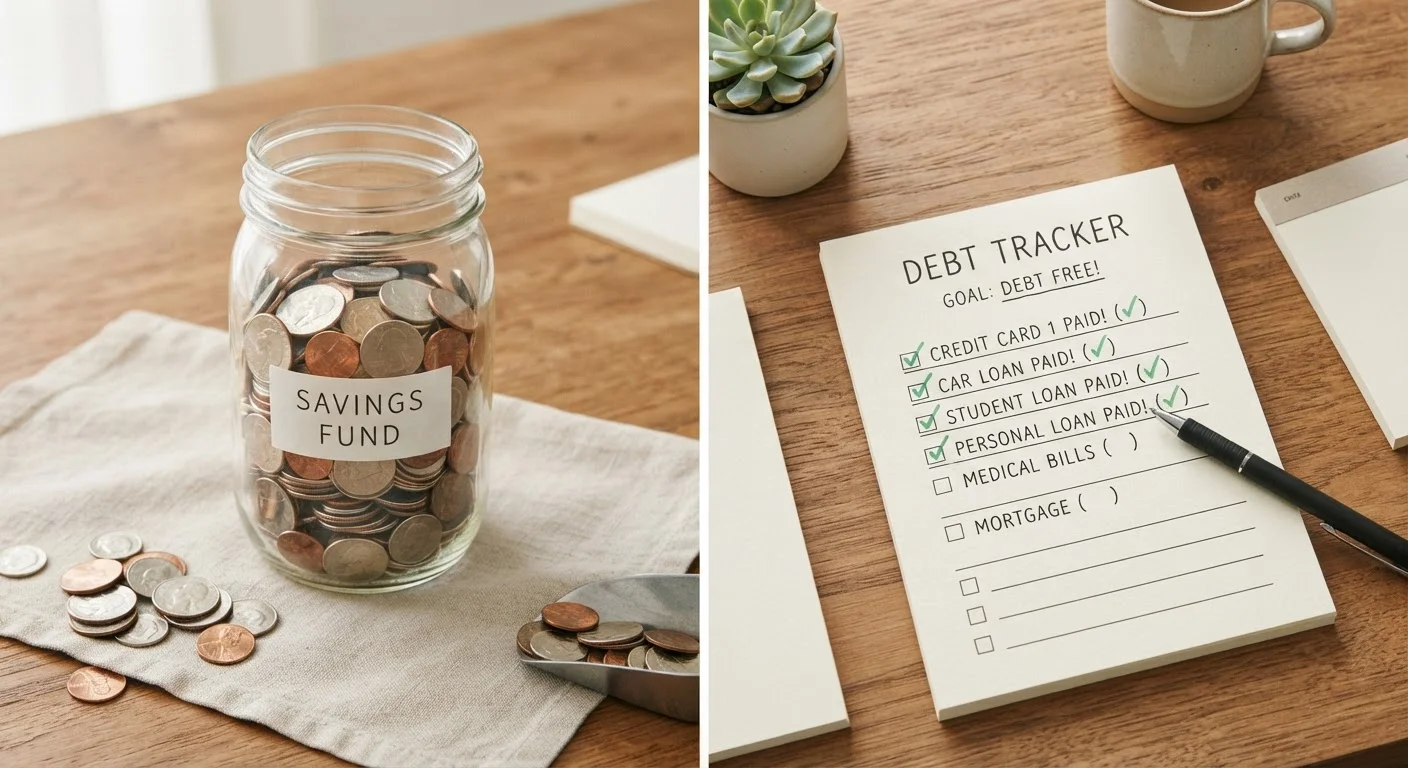 Paying Off Debt While Saving at the Same Time