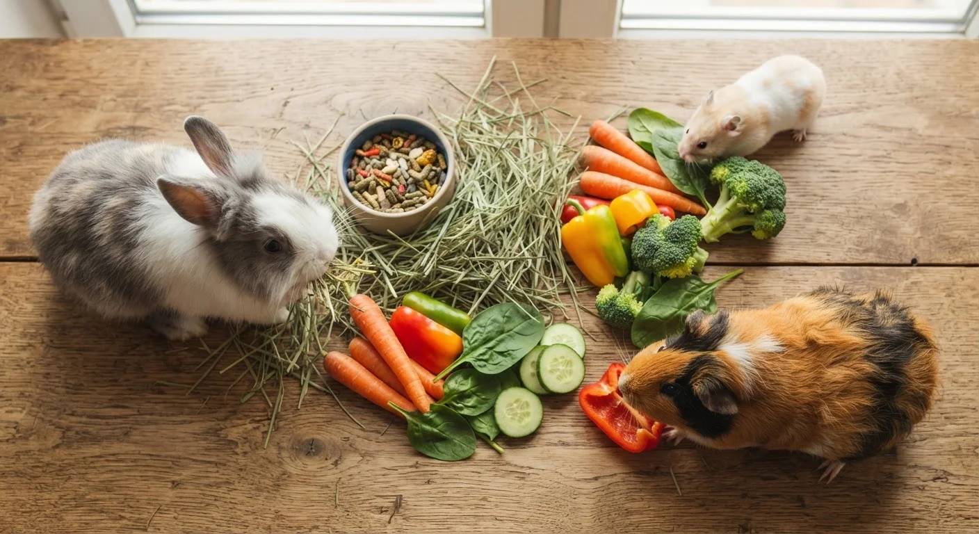 Small Mammal Nutrition: What Each Species Actually Needs