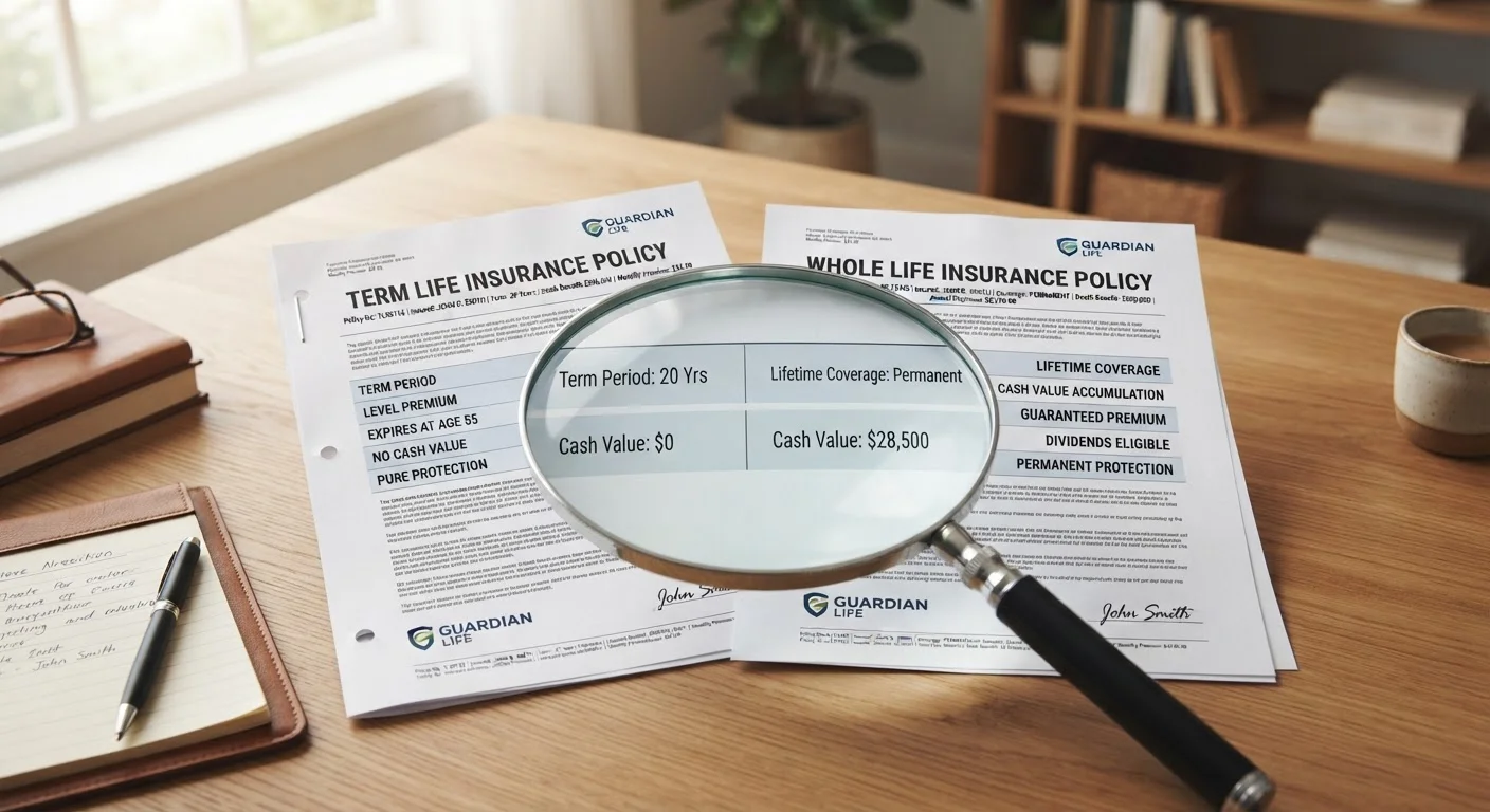 Term Life vs. Whole Life Insurance: What Sets Them Apart