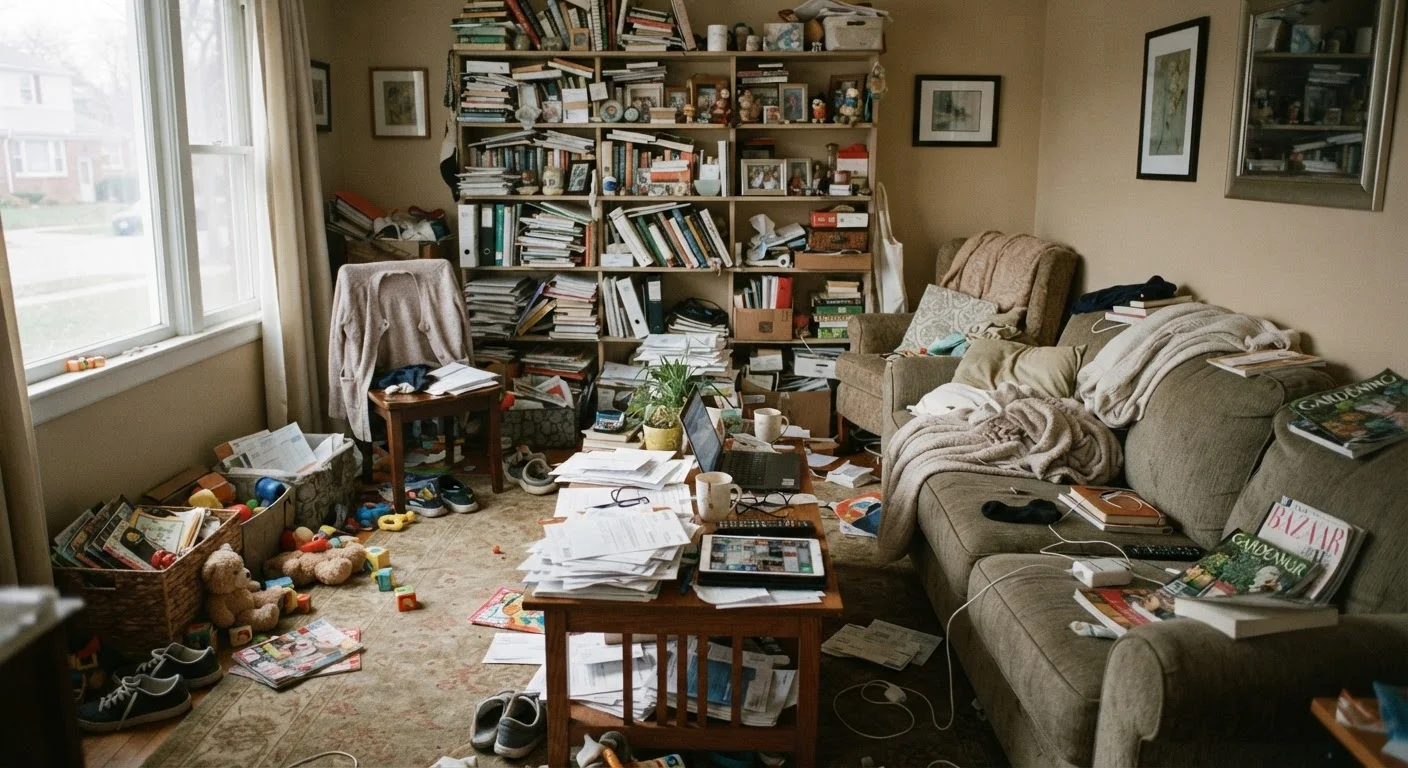 The Psychology Behind Why Clutter Causes Stress