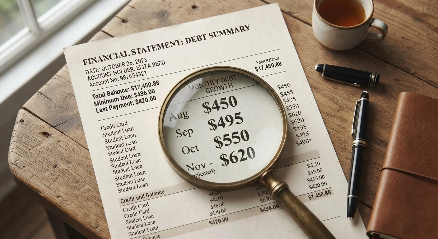 What Compound Interest Actually Does to Your Debt Over Time