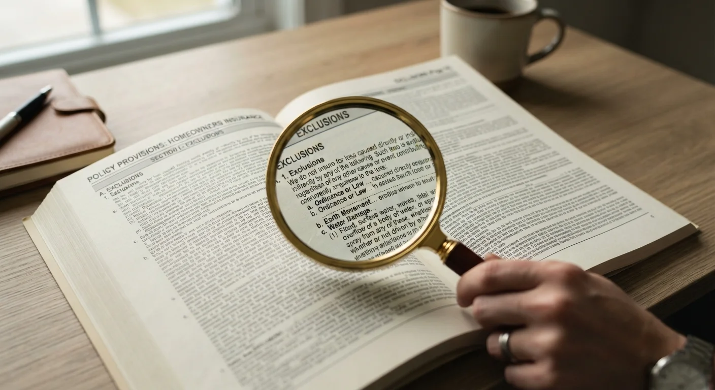 What Insurance Policies Don't Cover (And Why It Matters)