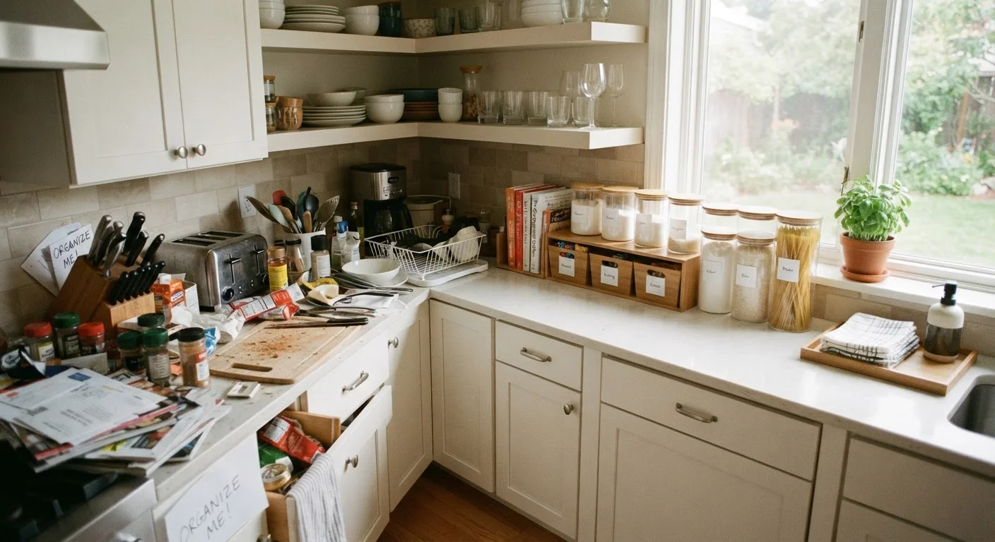 Where Home Organization Efforts Tend to Break Down