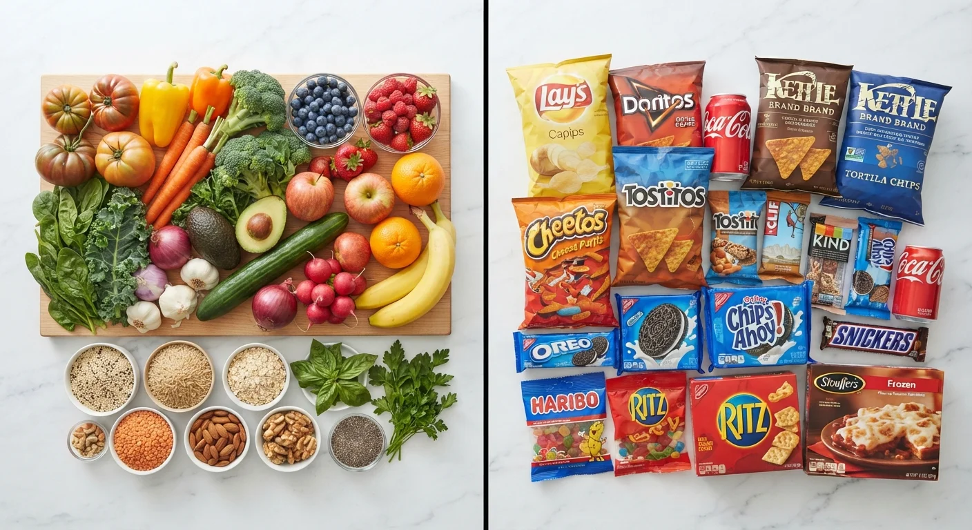 Whole Foods vs. Processed Foods: What the Research Actually Says